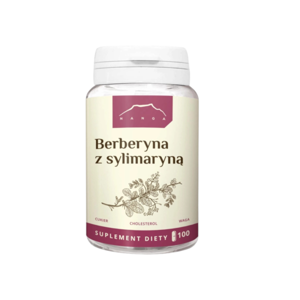 Berberyna z sylimaryną 100kaps. Nanga