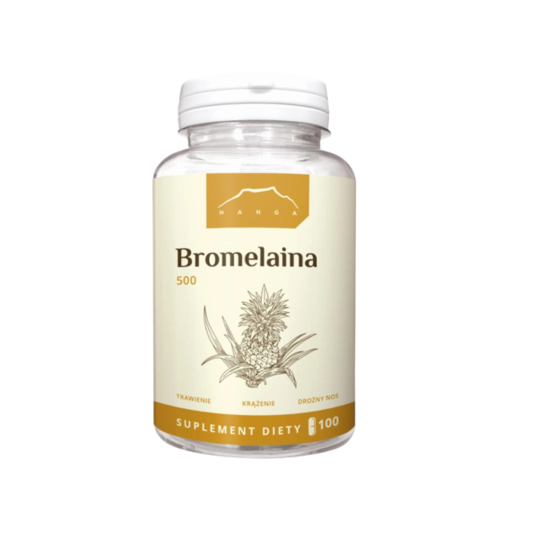 Bromelaina 100kaps. 500mg Nanga