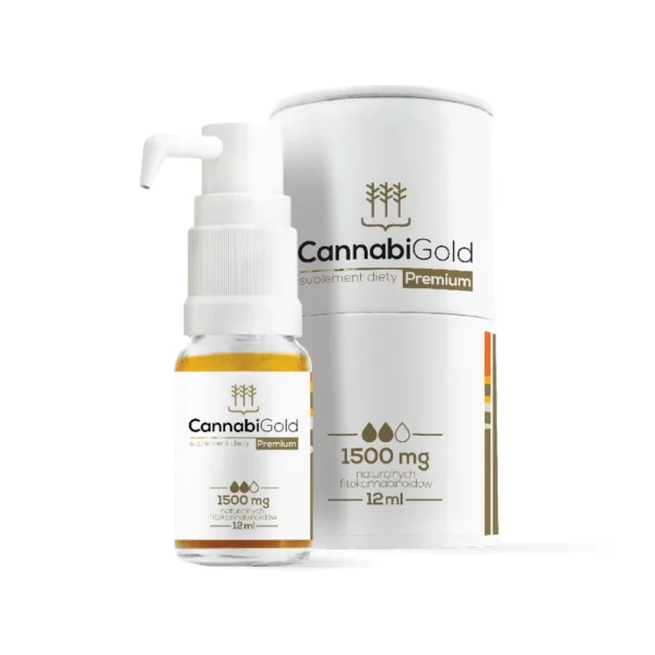 CannabiGold Premium 1500 mg - olejek CBD