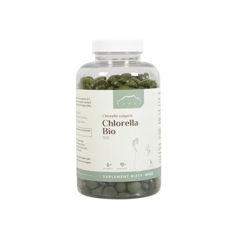 Chlorella Bio 600tabl. 500mg Nanga