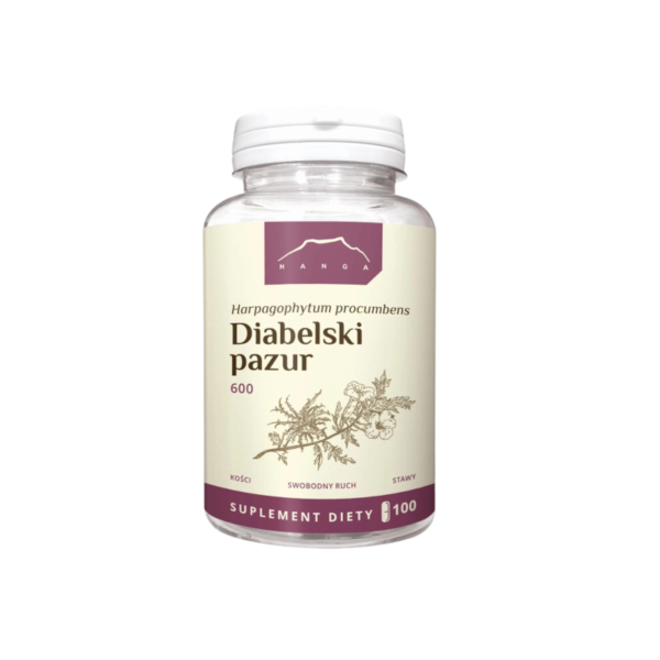 Diabelski pazur 100kaps. 600mg czarci pazur Nanga