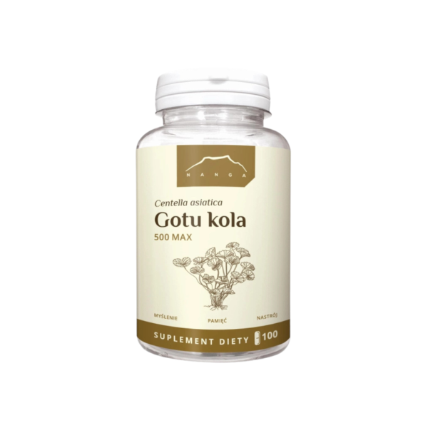 Gotu kola max 100kaps. 500mg Nanga