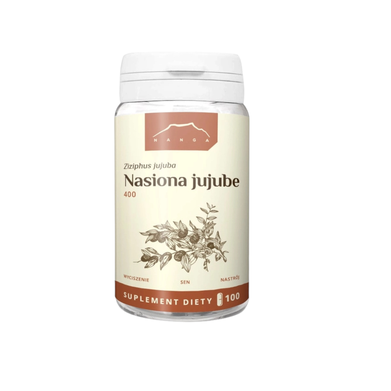 Jujube ekstrakt 100kaps. 400mg Nanga