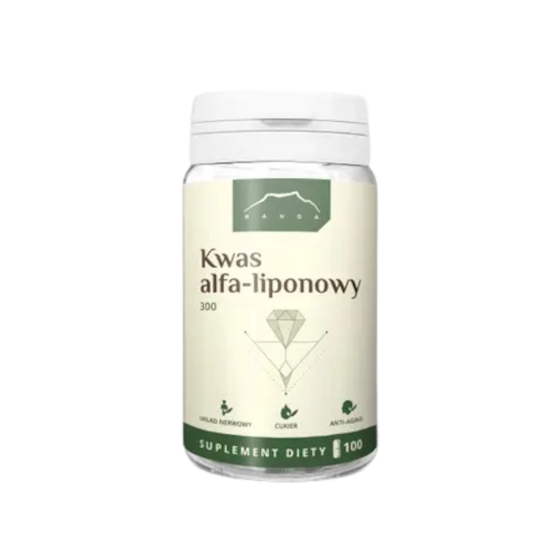 Kwas alfa-liponowy 100kaps. 300mg Nanga Kwas alfa-liponowy 100kaps. 300mg Nanga
