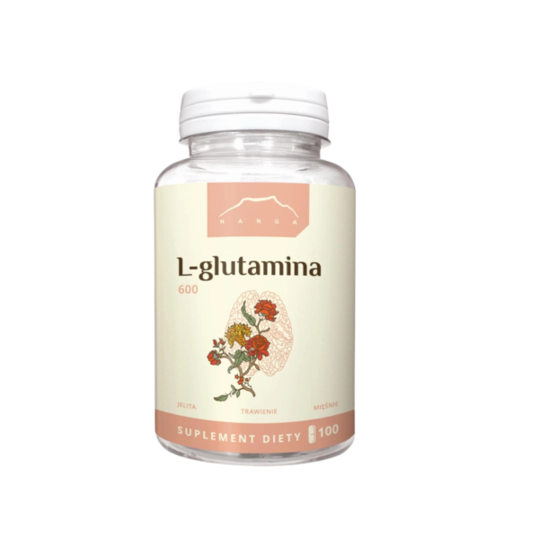 L-Glutamina 100kaps. 600mg Nanga