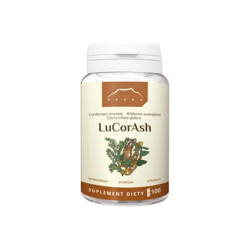LuCorAsh 100kaps. 500mg Nanga LuCorAsh 100kaps. 500mg Nanga