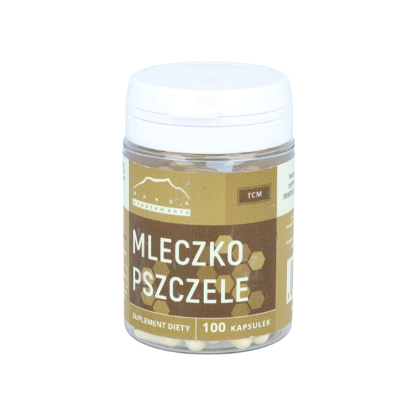 Mleczko pszczele liofilizowane 100kaps. 200mg Nanga