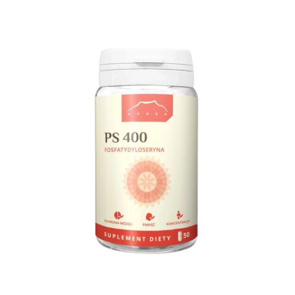 PS 400 fosfatydyloseryna 50kaps.400mg Nanga