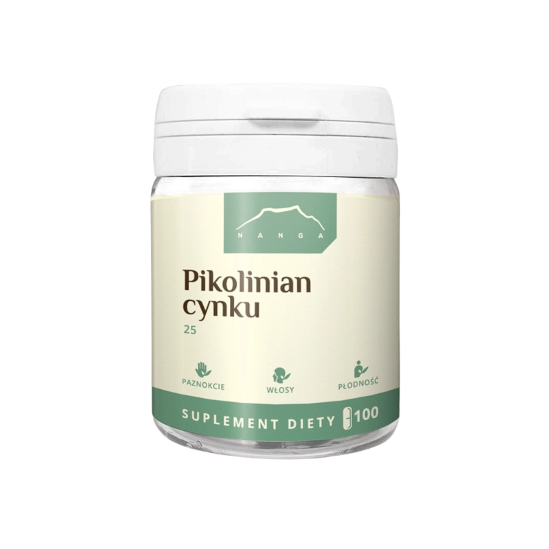 Pikolinian cynku 100kaps.125mg Nanga