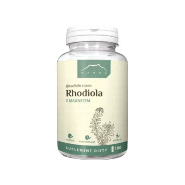 Rhodiola z magnezem 100kaps. 550mg Nanga