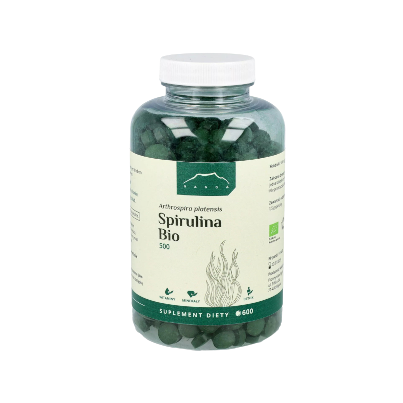 Spirulina Bio 500mg 600tabl. Nanga