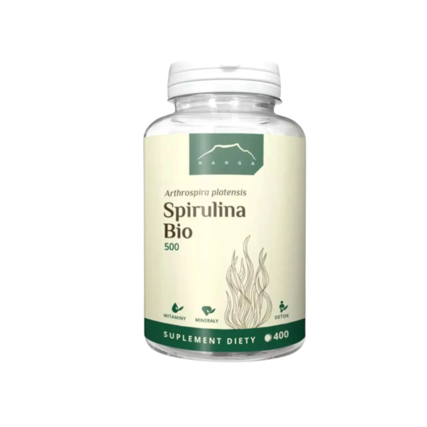 Spirulina Bio w tabletkach 500 mg 400tabl.