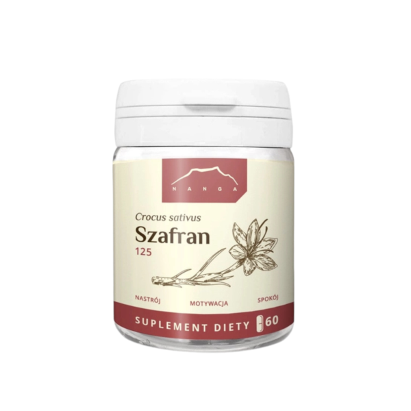 Szafran ekstrakt 60 kapsułek x 125 mg