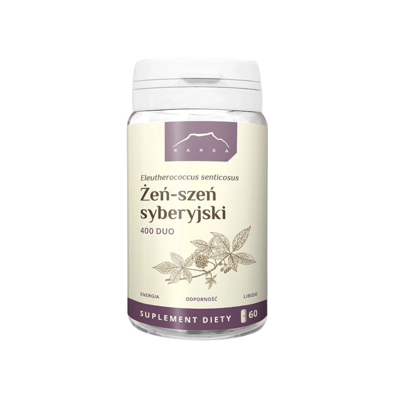 Żeń-szeń syberyjski kapsułki x 400 mg