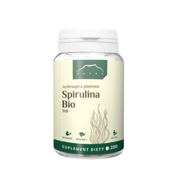 Spirulina Bio w tabletkach 500 mg 200tabl.