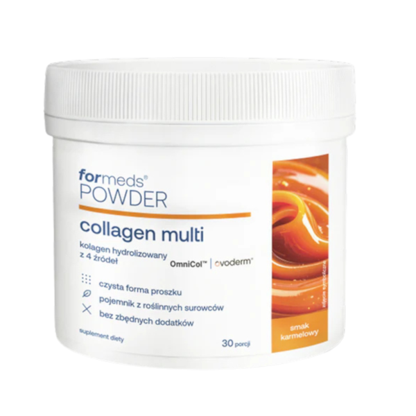 POWDER collagen multi karmel proszek 210g