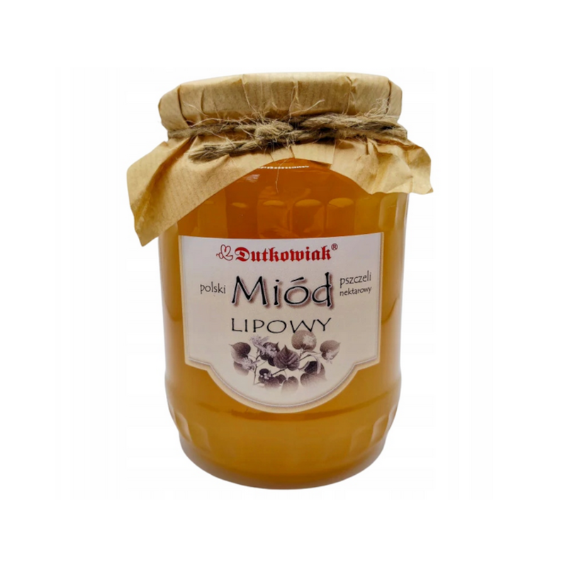 Miód nektarowy lipowy 900g Dutkowiak