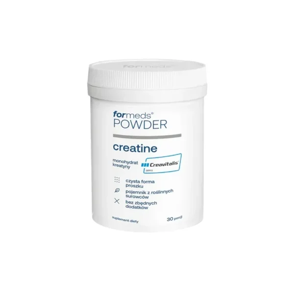 POWDER creatine - Nowa generacja kreatyny klasy premium - Creavitalis w formie monohydratu kreatyny o jakości farmaceutycznej