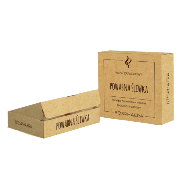 Wosk sojowy powabna śliwka 40g Bosphaera