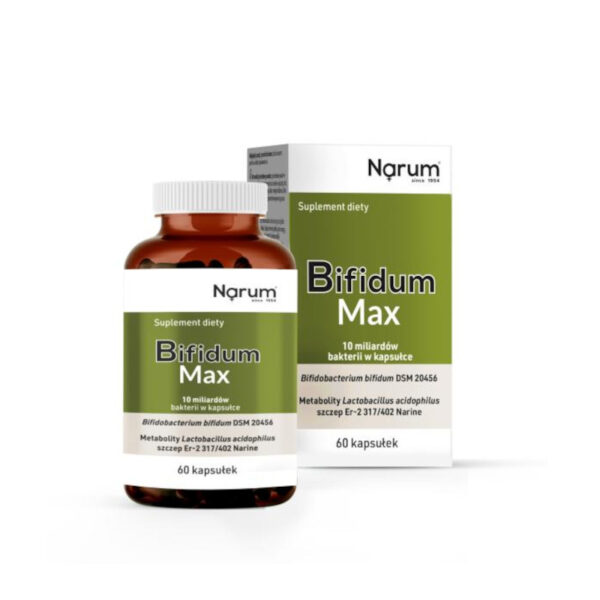 Bifidum Max 60kaps. Narum