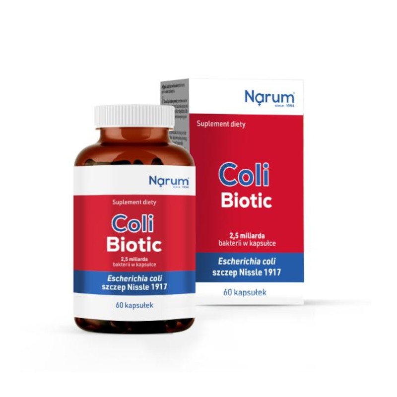 Coli Biotic 60kaps. Narum