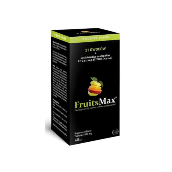 FruitsMax 1000mg 60tabletek do ssania