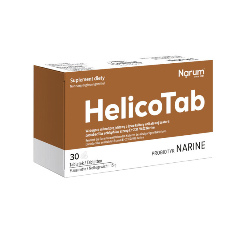 HelicoTab 30tabl. probiotyk Narum