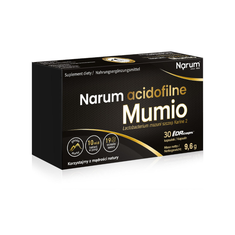 Narum Acidofilne Mumio 30kaps.