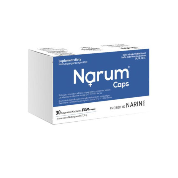 Narum Caps W TRAKCIE i PO ANTYBIOTYKOTERAPII 30kaps.