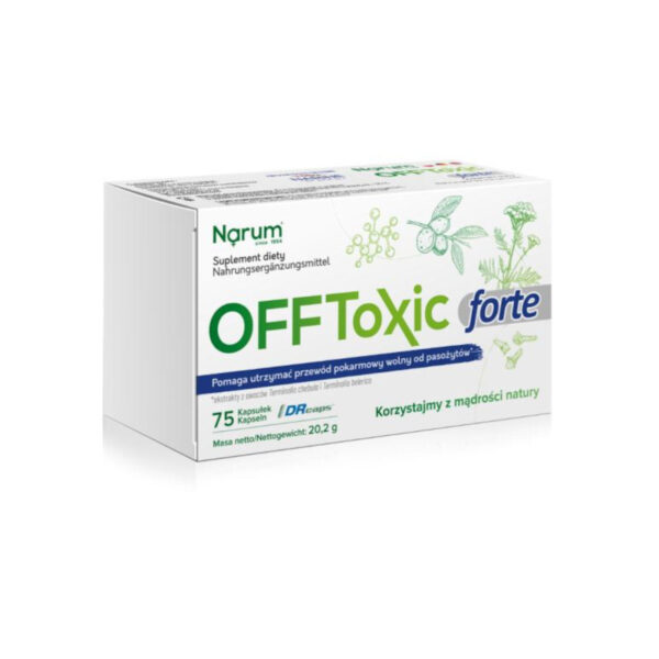 Narum OFFtoxic Forte pełna kuracja 75kaps.