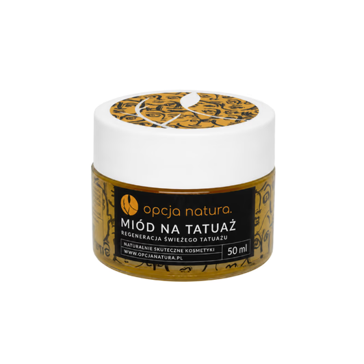 miod na tatuaz Regeneracja swieżego tatuazu opcja natura 01