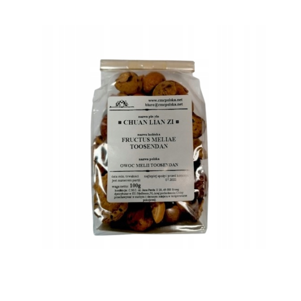 CHUAN LIAN ZI Fructus Meliae Toosendan Owoc melii toosendan 100g