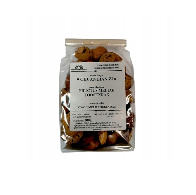 CHUAN LIAN ZI Fructus Meliae Toosendan Owoc melii toosendan 100g