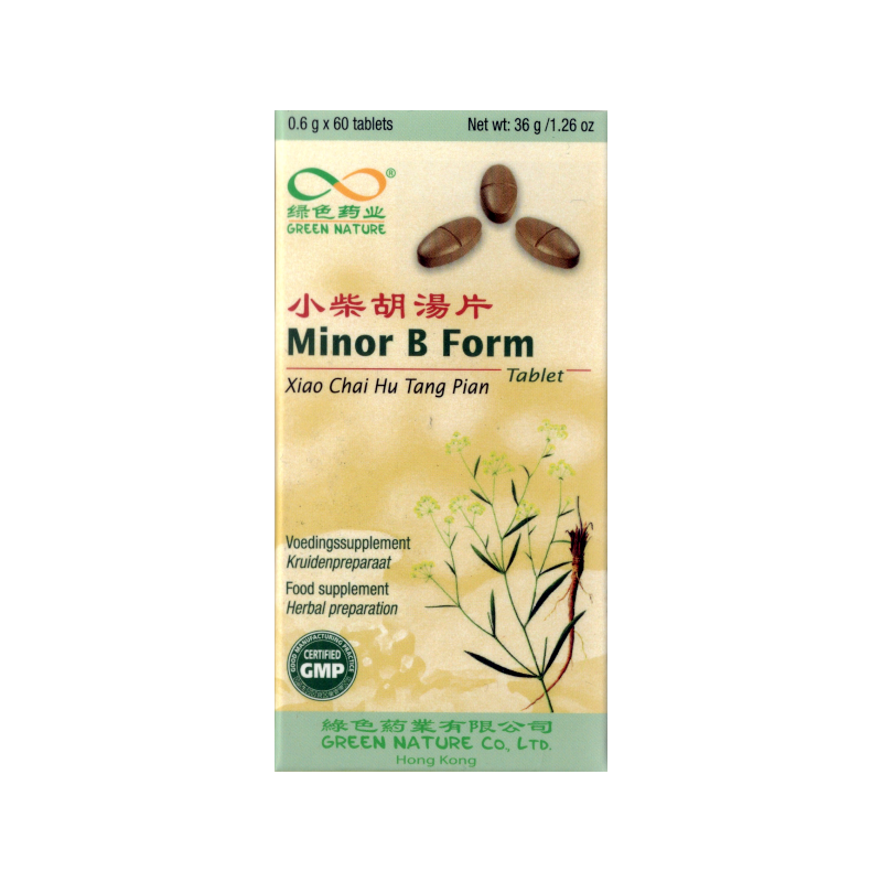 Minor B Form - Xiao Chai Hu Tang Pian - Green Nature